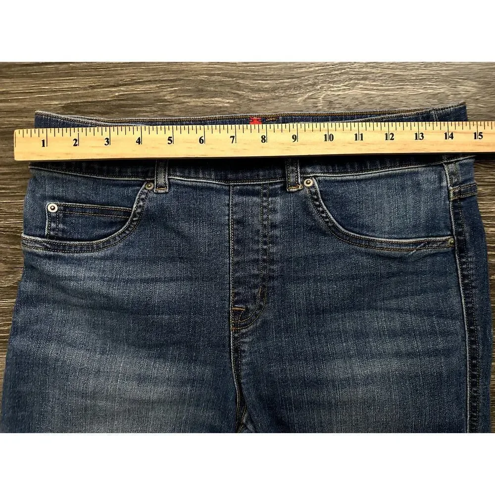 SPANX shape EveryWear Straight Leg Jeans Women's Shaping Stretch Everyday M - Picture 4 of 8